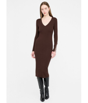 Vestido Punto Cuello Pico Liu Jo
