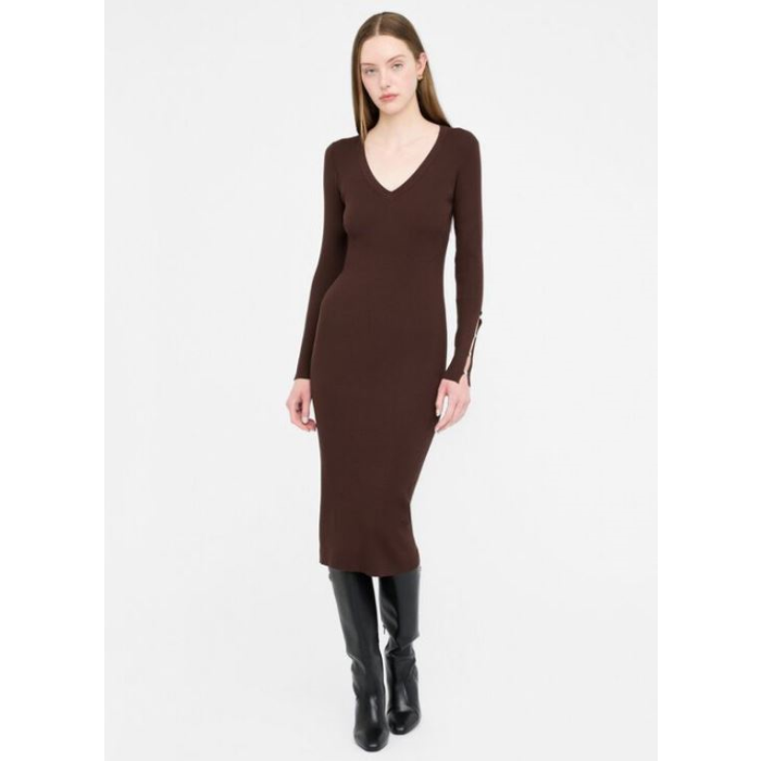 Vestido Punto Cuello Pico Liu Jo