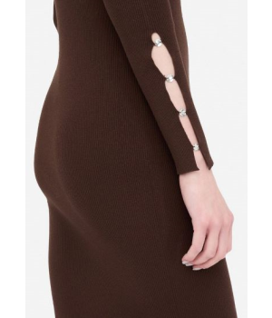 Vestido Punto Cuello Pico Liu Jo