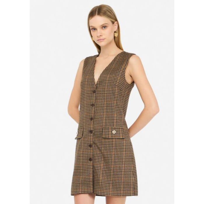 Vestido Cuadros Liu Jo