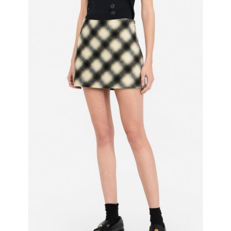 Mini Falda Estampada Liu Jo