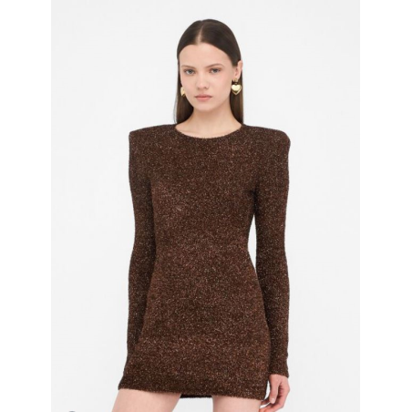 Vestido Hombreras Brillo Liu Jo