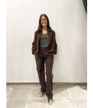 Pantalón Wide Leg Bolsillos Ragno