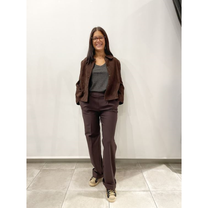 Pantalón Wide Leg Bolsillos Ragno