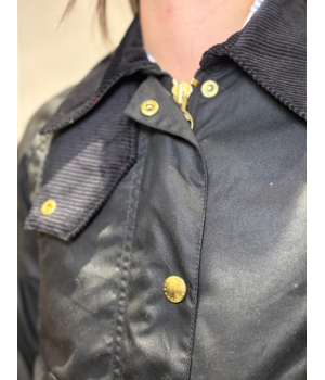 Chaqueta Cropped Beadnell Wax Barbour