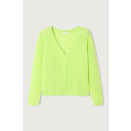 Cardigan Cuello Pico American Vintage