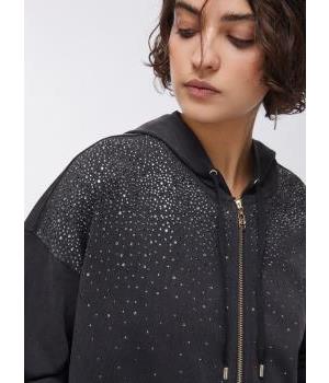 Sudadera Capucha Brillo Liu Jo