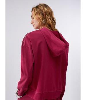 Sudadera Capucha Brillo Liu Jo
