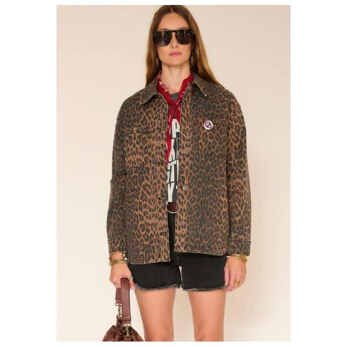 Chaqueta Venutia Animal Print Mkt