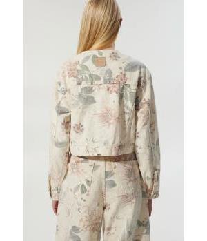Chaqueta Denim Flores BSB