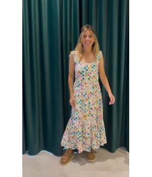 Vestido Estelle Shirred Sugarhill