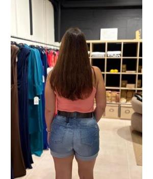 Short Cinturón Denim Please