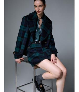Mini Falda Tartan Liu Jo