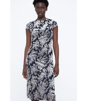 Vestido Midi Estampado Wild Pony