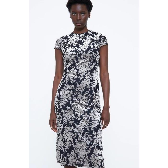 Vestido Midi Estampado Wild Pony