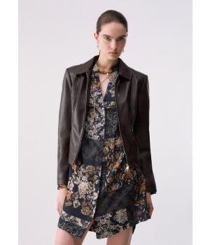 Chaqueta Ecopiel Cinturón Liu Jo