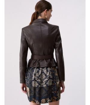 Chaqueta Ecopiel Cinturón Liu Jo