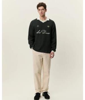 Jersey Waffle LS Football Les Deux