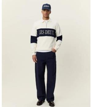 Sudadera Zipper Rugby Les Deux