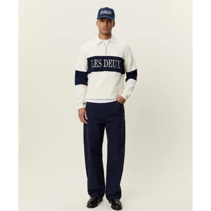 Sudadera Zipper Rugby Les Deux