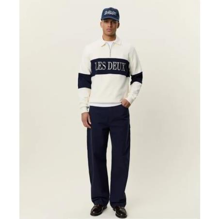 Sudadera Zipper Rugby Les Deux