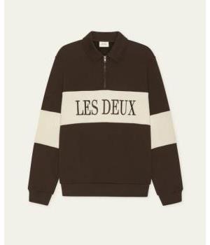 Sudadera Zipper Rugby Les Deux