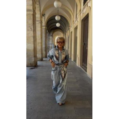 Chaqueta Denim Estampado Liu Jo x Gigi Hadid