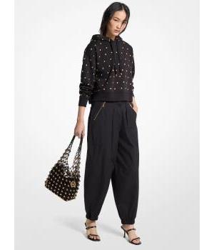 Joggers Michael Kors de algodón con bolsillos con cremallera