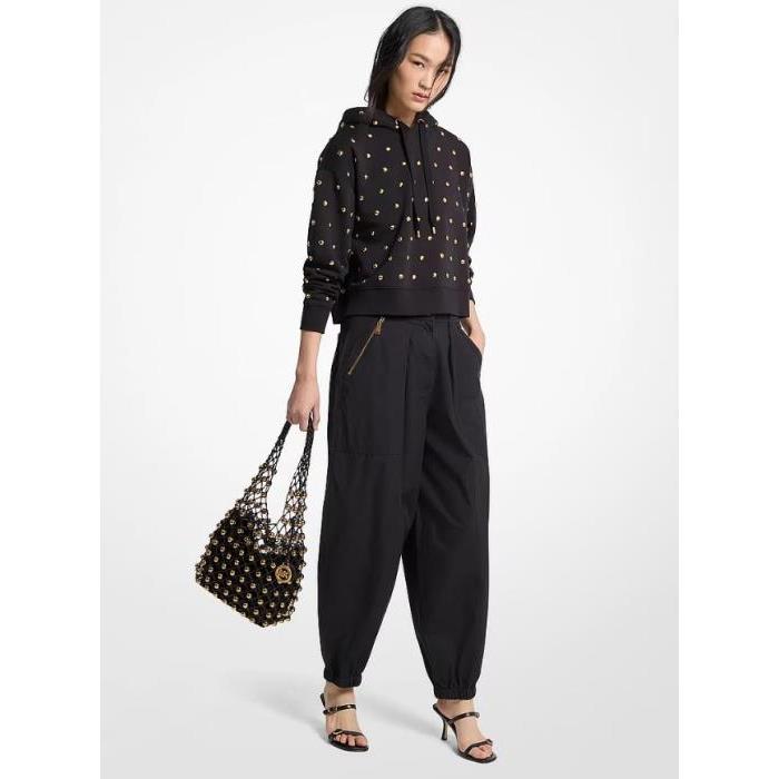 Joggers Michael Kors de algodón con bolsillos con cremallera