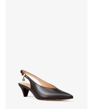 Zapatos Michael Kors Tonya de piel destalonados con tacón bajo