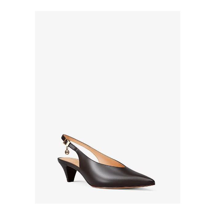 Zapatos Michael Kors Tonya de piel destalonados con tacón bajo